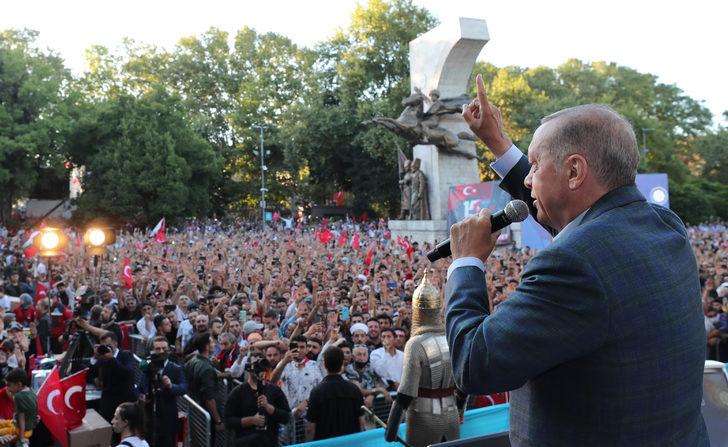 Cumhurbaşkanı Erdoğan, 15 Temmuz Demokrasi ve Milli Birlik Günü Anma Programı'nda konuştu: (1) G5