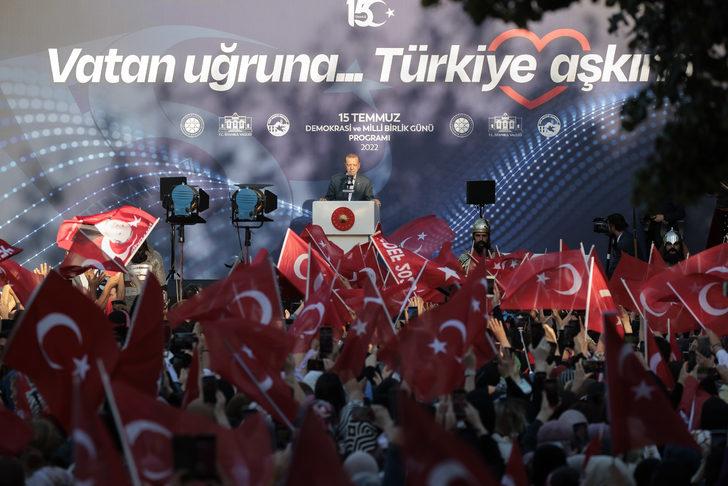 Cumhurbaşkanı Erdoğan, 15 Temmuz Demokrasi ve Milli Birlik Günü Anma Programı'nda konuştu: (2) G2