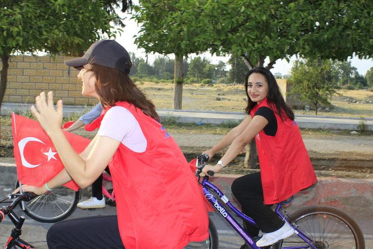 Hatay'da 15 Temmuz kapsamında bisiklet turu düzenlendi G2
