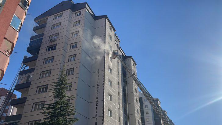 Kayseri'de binada çıkan yangında 5 kişi dumandan etkilendi G1
