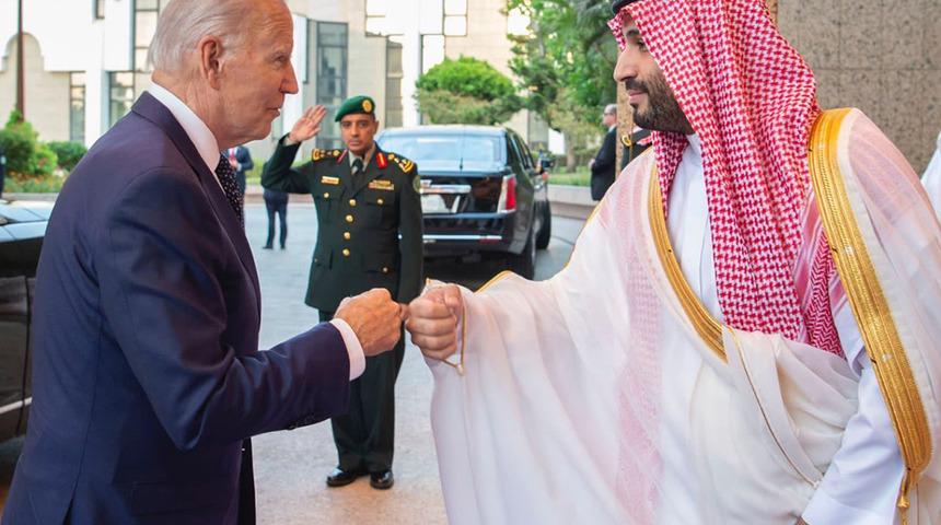 Dünya izliyor! Suudi Arabistan Kralı Selman ile ABD Başkanı Biden görüştü