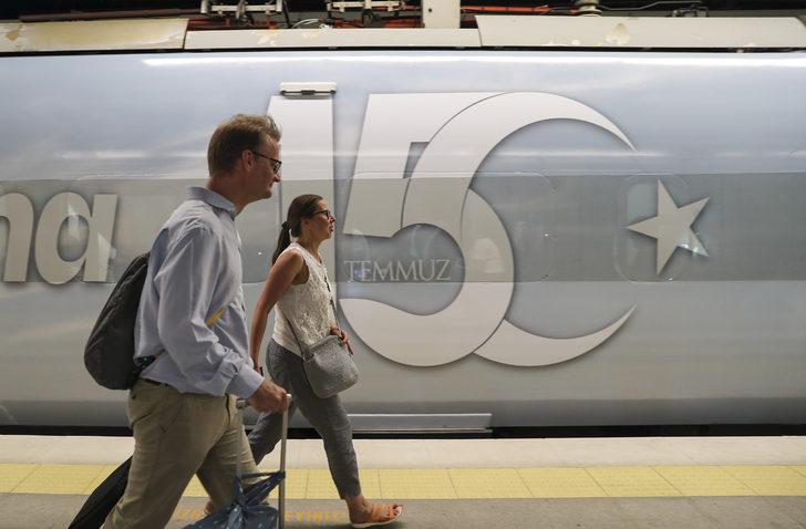 15 Temmuz Demokrasi ve Milli Birlik Treni İstanbul'a geldi G3