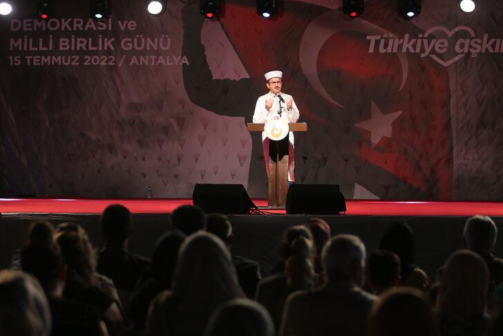 Antalya, Muğla, Isparta ve Burdur'da "15 Temmuz Demokrasi ve Milli Birlik Günü" etkinlikleri düzenlendi G3