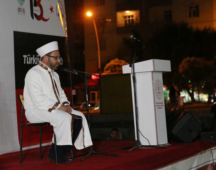 Van, Bitlis, Muş ve Hakkari'de 15 Temmuz Demokrasi ve Milli Birlik Günü etkinlikleri düzenlendi G3