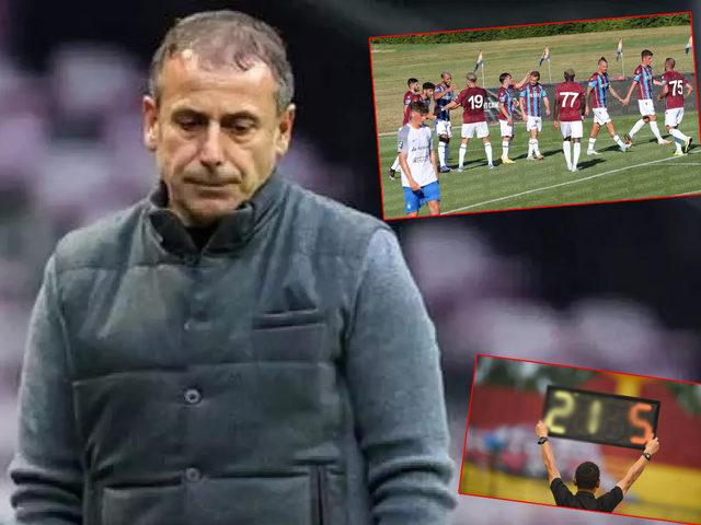 Son dakika Trabzonspor haberi: Herkes Abdülkadir Ömür'ü konuşuyor! Trabzonspor-Budapeşte maçında ortalık karıştı... "Leş gibisin evlat"