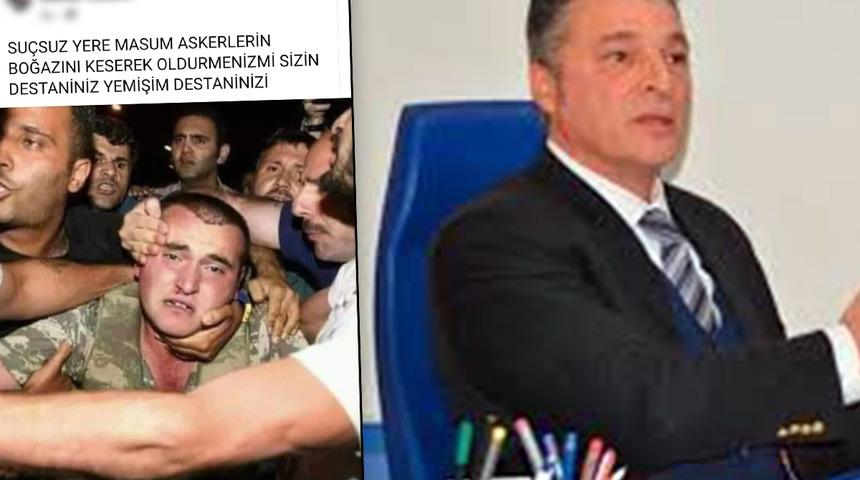 15 Temmuz paylaşımı tepki toplamıştı! Gözaltına alınan eski belediye başkanı Sarı hakkında yeni gelişme