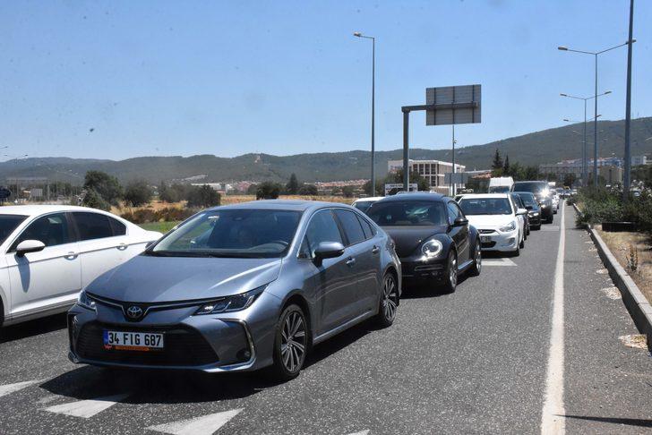 Muğla'da tatilciler dönüş yolunda yoğunluk oluşturdu G4