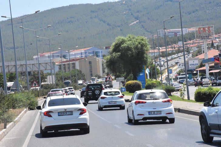 Muğla'da tatilciler dönüş yolunda yoğunluk oluşturdu G5