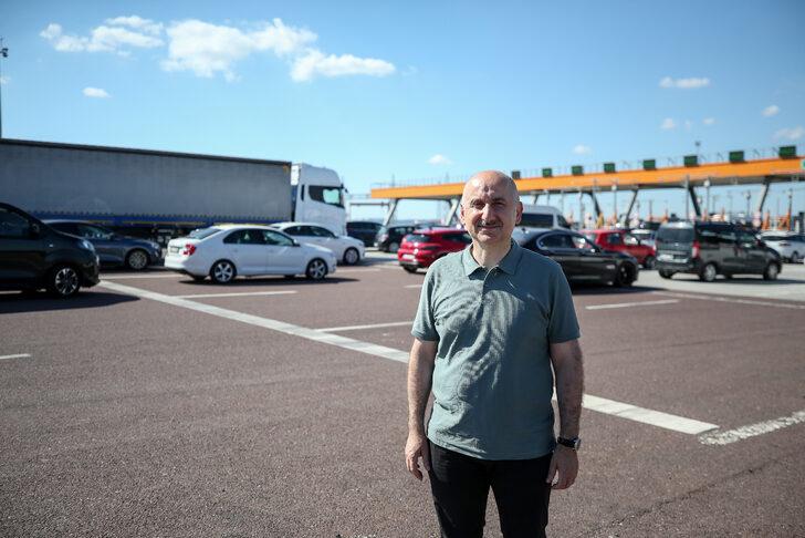 Ulaştırma ve Altyapı Bakanı Karaismailoğlu'ndan, Osmangazi Köprüsü'nde AA'ya açıklama: G3