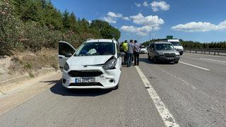 Anadolu Otoyolu'nun Kocaeli geçişindeki zincirleme kaza ulaşımı aksattı