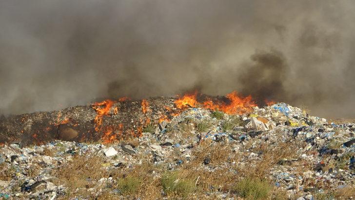 Çanakkale'de çöplük alanda çıkan yangın kontrol altına alındı G2