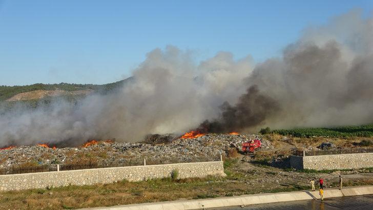 Çanakkale'de çöplük alanda çıkan yangın kontrol altına alındı G4