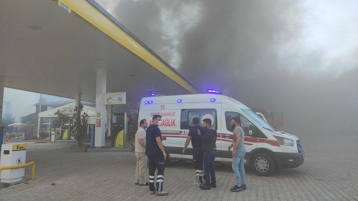 GÜNCELLEME - Konya'da dinlenme tesisinde yangın çıktı G1