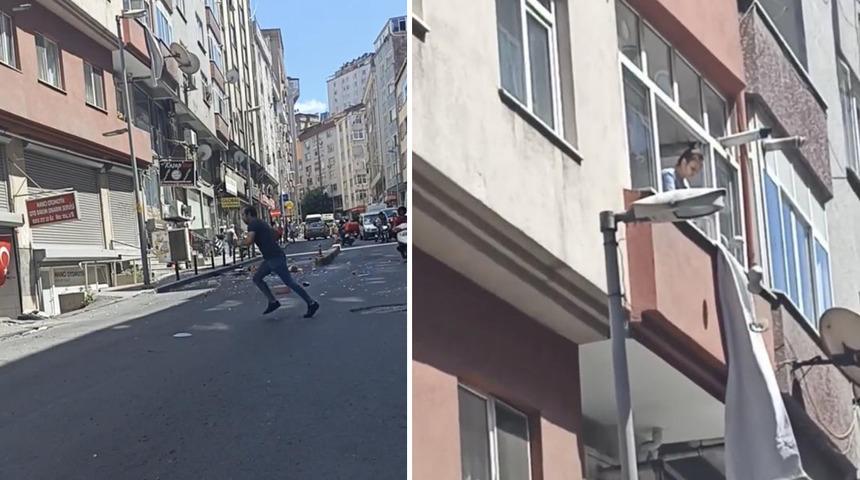 Şaşkına çeviren anlar! Eşinin tutuklandığını öğrenen kadın ortalığı ayağa kaldırdı