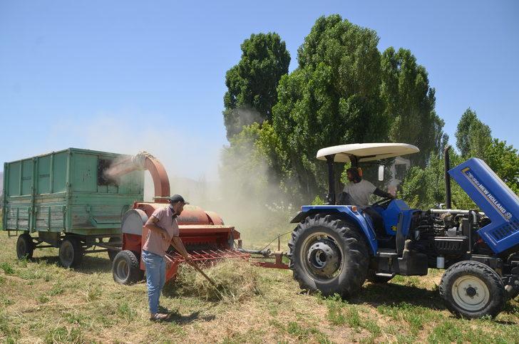 Muş'ta çiftçiler hayvanları için kışlık yem mesaisine başladı G5