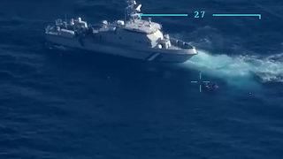 Ege'de Yunan Sahil Güvenliği'ne suçüstü! Ölüme böyle terk ettiler...