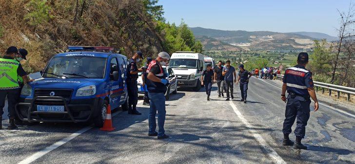 Muğla'da kaza sonrası yanan tırın sürücüsü öldü G4