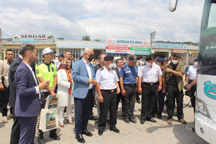 Jandarma Genel Komutanı Orgeneral Çetin, Kastamonu'da trafik denetimine katıldı G5