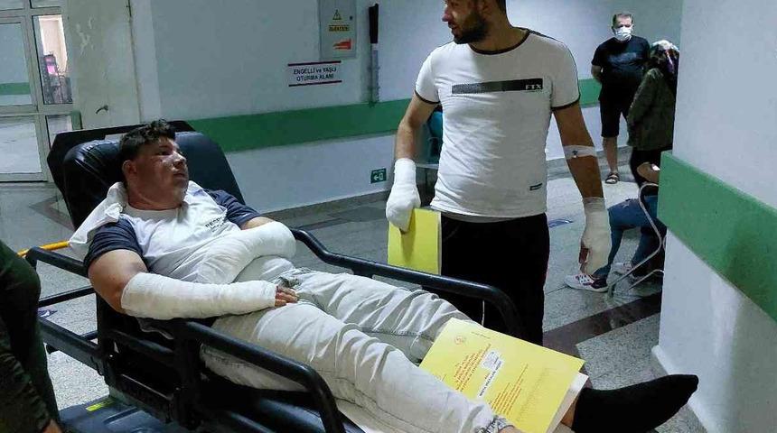 Bir garip olay... Çakmak bomba gibi patladı! Yaralılar var