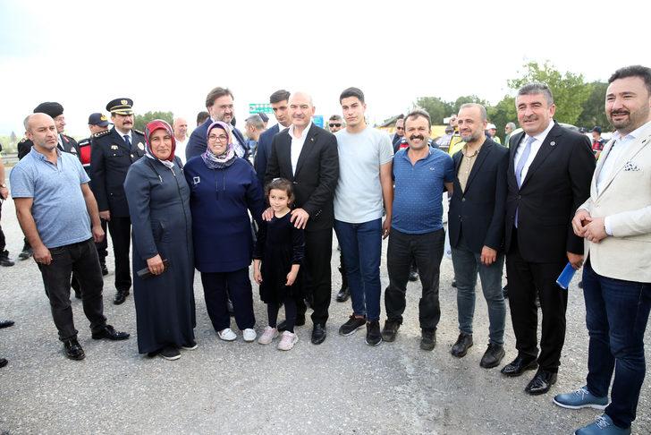 İçişleri Bakanı Soylu, Bolu'daki Karadeniz Bağlantı Yolu'nda denetime katıldı: G4