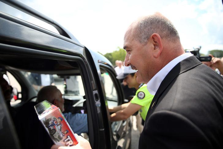 İçişleri Bakanı Soylu, Bolu'daki Karadeniz Bağlantı Yolu'nda denetime katıldı: G5