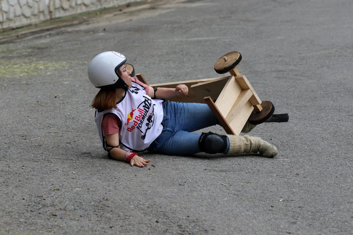 Rize'de "13. Geleneksel Red Bull Formulaz Tahta Araba Şenliği" d&uuml;zenlendi