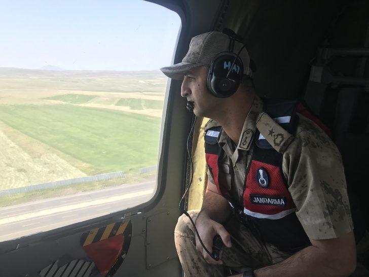 Kars'ta bayram tatili sonrası trafik helikopterle havadan denetlendi G2