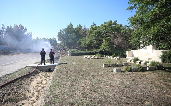 GÜNCELLEME - Tarihi Gelibolu Yarımadası'nda çıkan orman yangın kontrol altına alındı G1