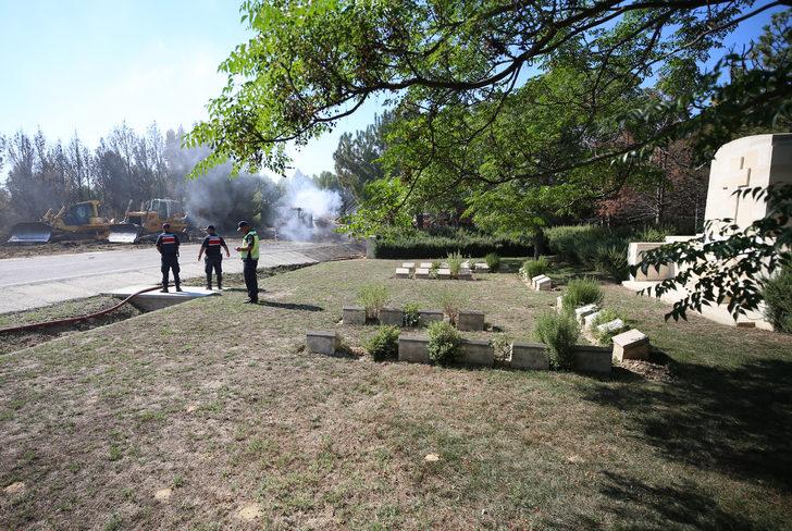 GÜNCELLEME - Tarihi Gelibolu Yarımadası'nda çıkan orman yangın kontrol altına alındı G2