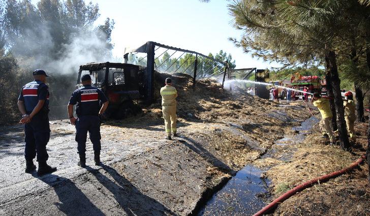 GÜNCELLEME - Tarihi Gelibolu Yarımadası'nda çıkan orman yangın kontrol altına alındı G4