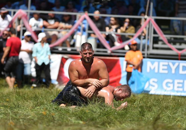 15. Gökbel Yaylası Yağlı Güreşleri'nde başpehlivanlığı Cengizhan Şimşek kazandı G3