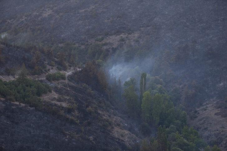 GÜNCELLEME 4 - Balıkesir'de ormanlık alanda çıkan yangın kontrol altına alındı G3