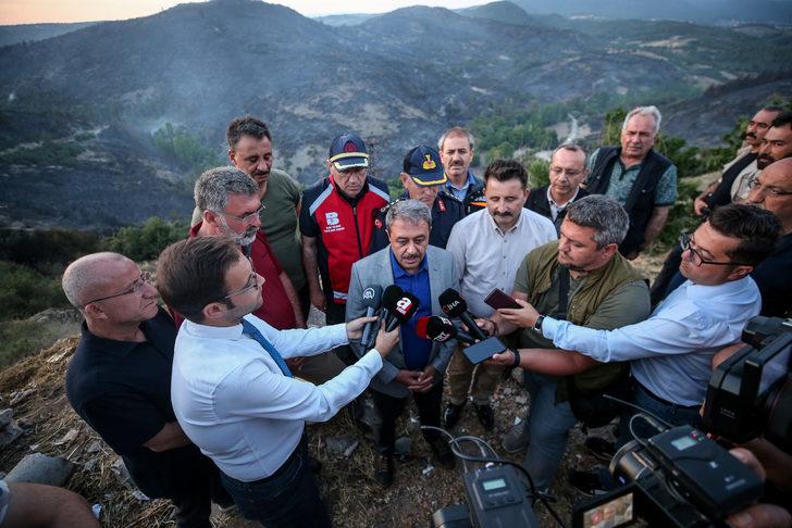 GÜNCELLEME 4 - Balıkesir'de ormanlık alanda çıkan yangın kontrol altına alındı G4