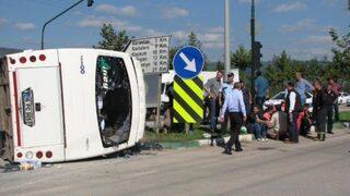 Kestel'de kaza: 31 yaralı