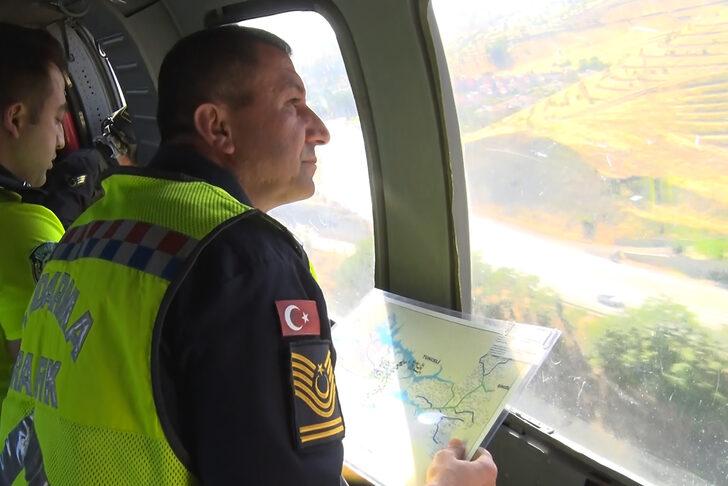 Elazığ'da trafik, bayram tatilinin son gününde havadan denetlendi G2