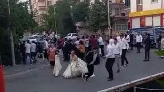 Düğün kana bulandı! O anlar böyle kaydedildi