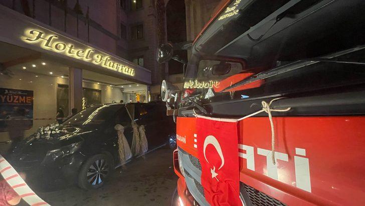 Şanlıurfa'da otelde çıkan yangın söndürüldü G5
