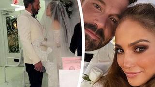 Ben Affleck ile evlenen Jennifer Lopez düğün sonrası yataktan paylaştı