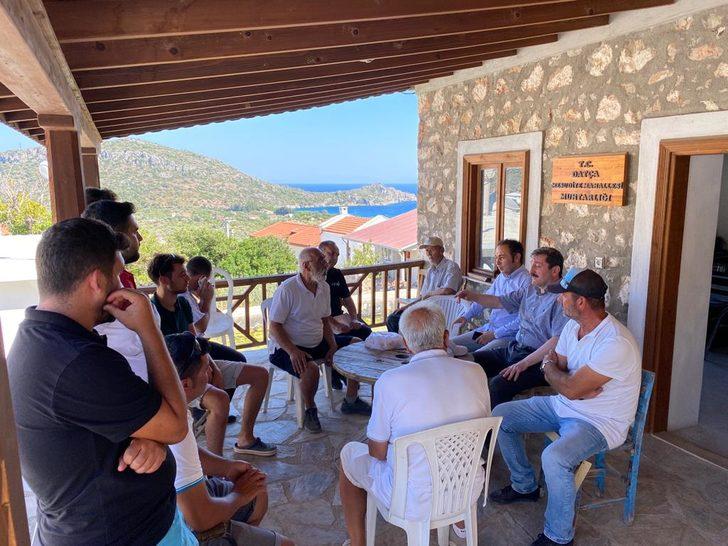 Muğla Valisi Tavlı, Datça'da yangın bölgesinde inceleme yaptı G3