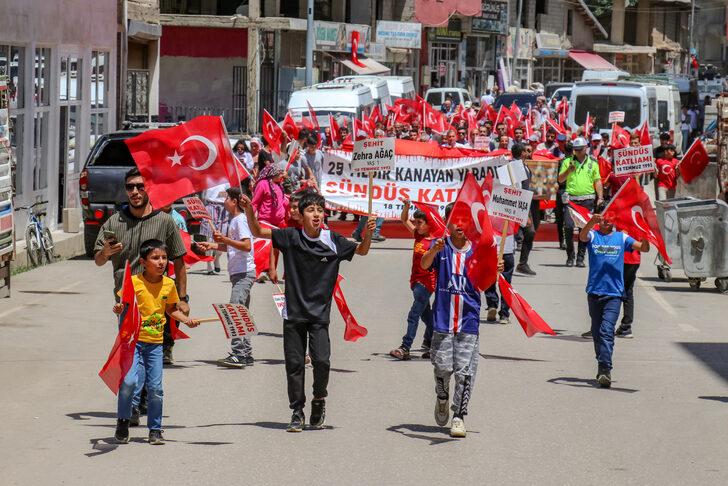 Van'da Sündüz Yaylası'nda şehit edilen 24 kişi törenle anıldı G3