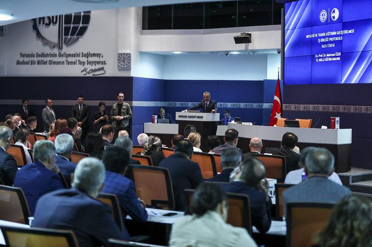 MEB ile ASO meslek liselerinin geliştirilmesi için iş birliğine imza attı G1