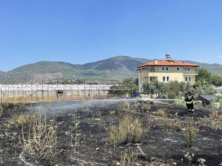Muğla'da tarım arazisinde çıkan yangın söndürüldü G1