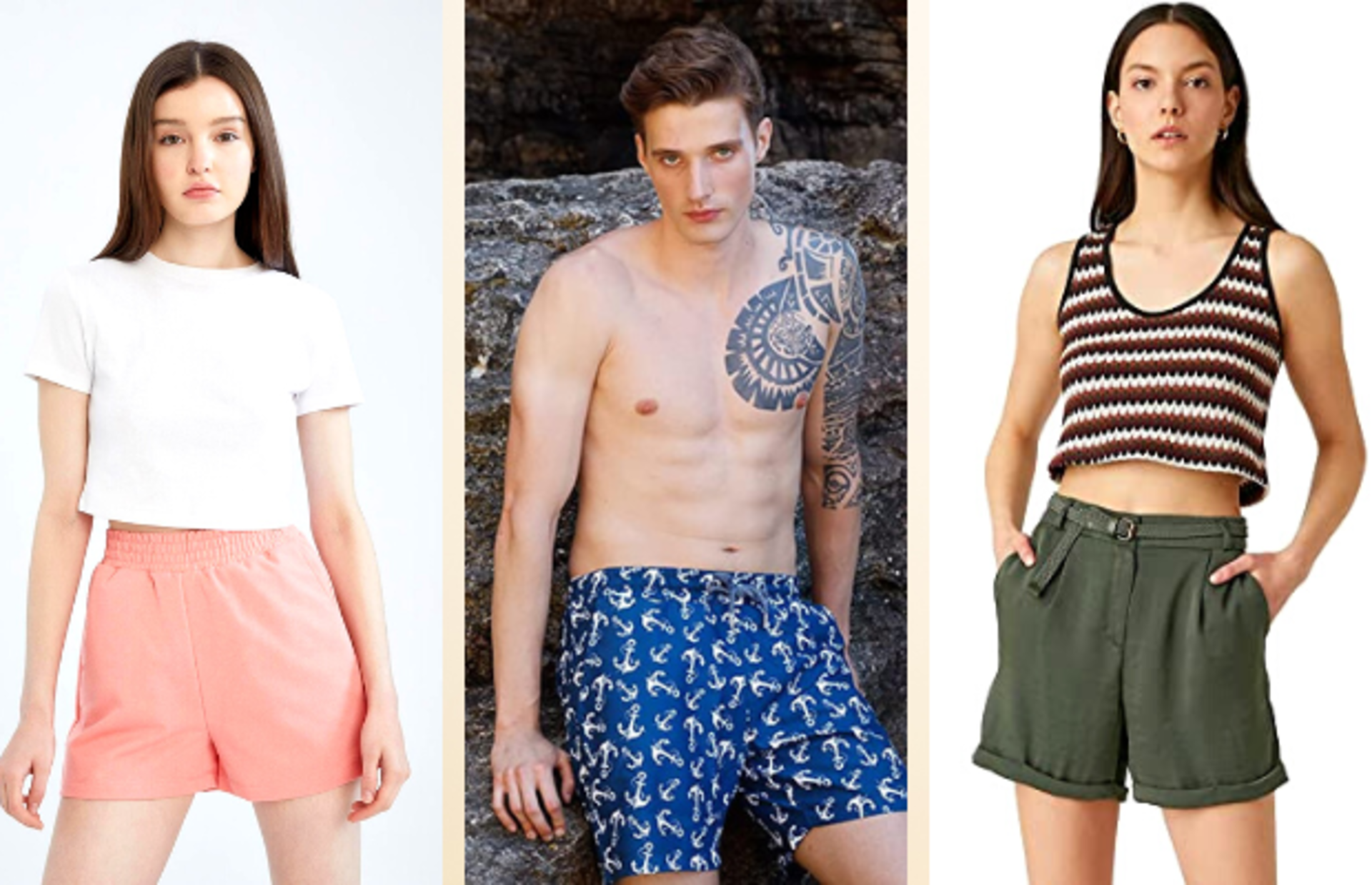 Sıcak yaz aylarının kurtarıcısı olacak hem rahat hem şık her ortama uygun şort çeşitleri