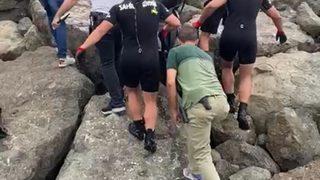 Samsun'da denizde erkek cesedi bulundu