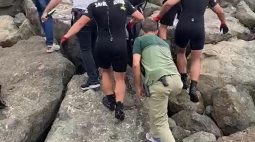 Samsun'da denizde erkek cesedi bulundu