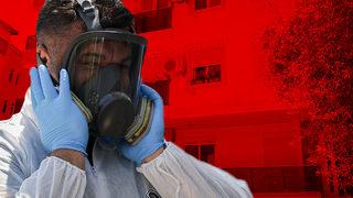 Ev sahibi yayılan kokudan şüphelendi! Ekipler, kapıyı açtıklarında ise korkunç bir manzarayla karşılaştı