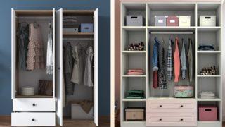 Yatak odasında ekstra yer açmak isteyenler için kullanışlı ve geniş dolap çeşitleri
