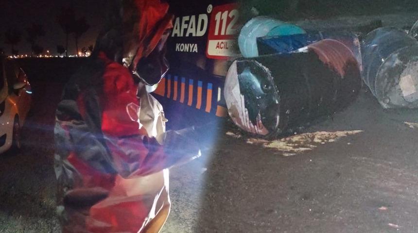 Kimyasal varil paniği! İki mahalleye bırakıldı, ekipler teyakkuza ge&ccedil;ti