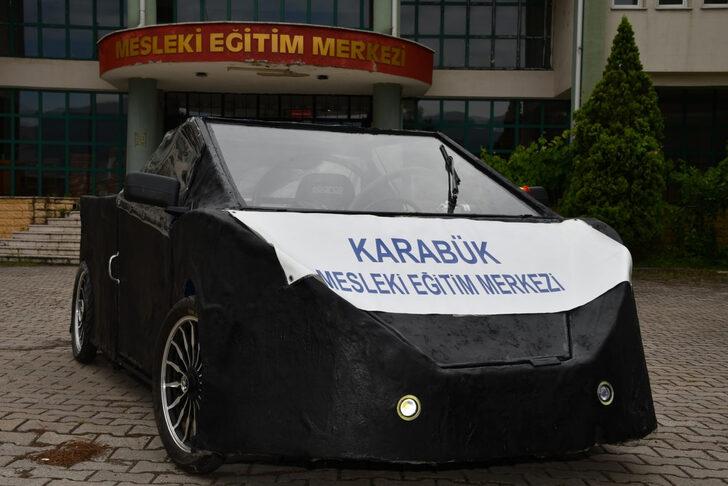 Karabük'te lise öğrencilerinin tasarladığı elektrikli araçlar TEKNOFEST'e uğurlandı G3