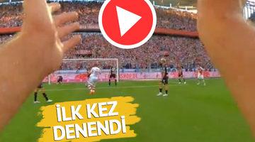 Son dakika spor haberi: İzleyenler inanamadı! Futbolda devrim gibi yenilik... 'Vücut kamerası'